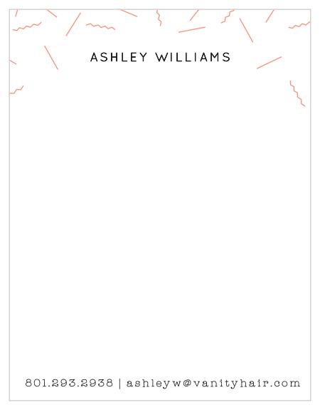 Hair Salon Business Stationery