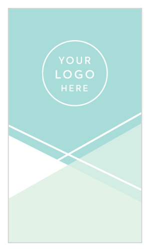 If your line of business calls for a touch of subtle elegance, our Cool Ocean Logo Business Cards are a perfect fit. 