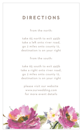 Simple Spring Direction Cards