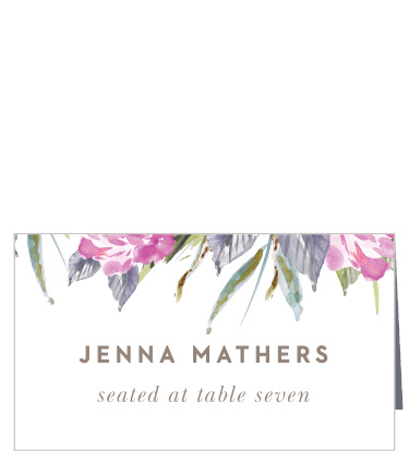 Simple Spring Place Cards