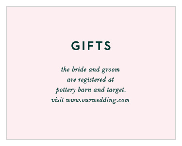 Citrus Flowers Registry Cards