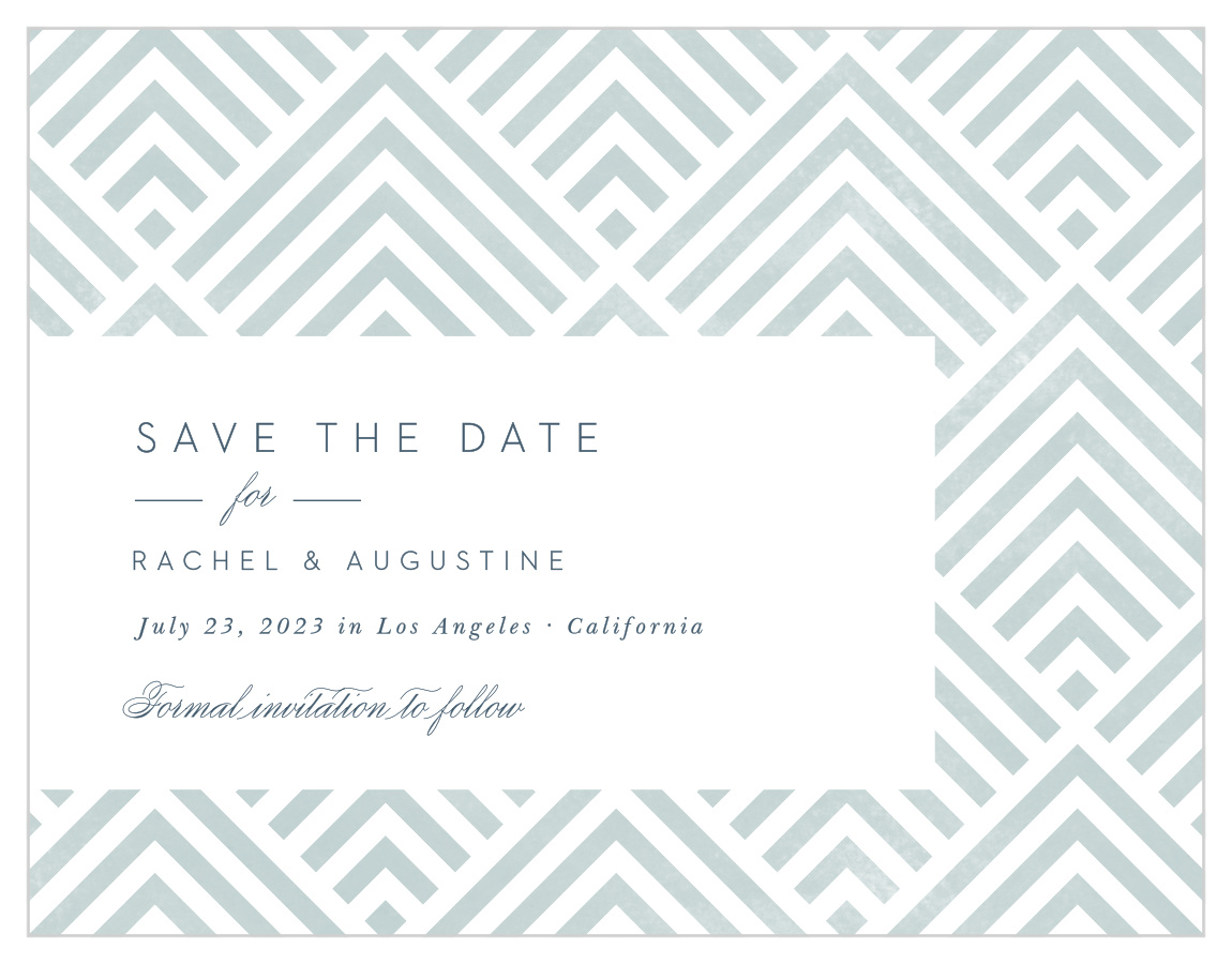 Elegantly Modern Save the Date Magnets