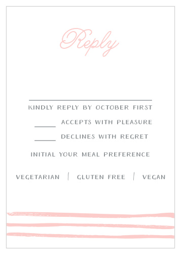 Rustic Doodle Response Cards