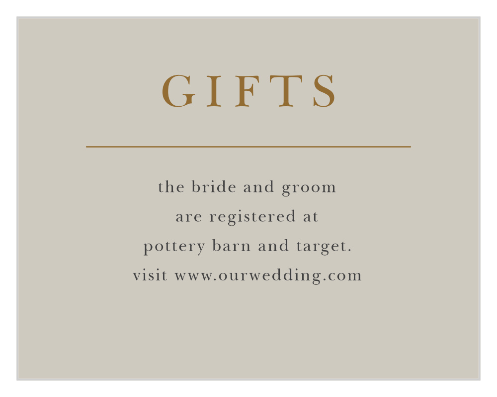 Antique Flowers Registry Cards
