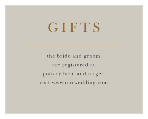 Antique Flowers Registry Cards