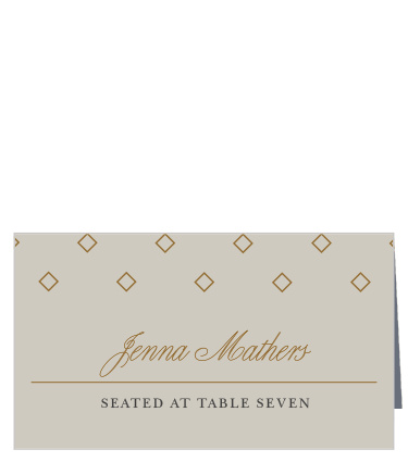 Antique Flowers Place Cards