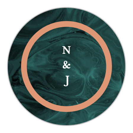 Simply Formal Wedding Stickers