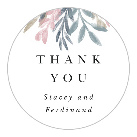 Sweetly Framed Wedding Stickers