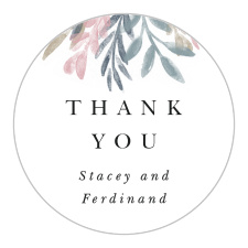 Add the perfect personalization to your invites with our Sweetly Framed Wedding Stickers.