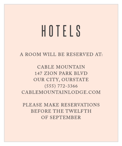 Modern Painting Accommodation Cards