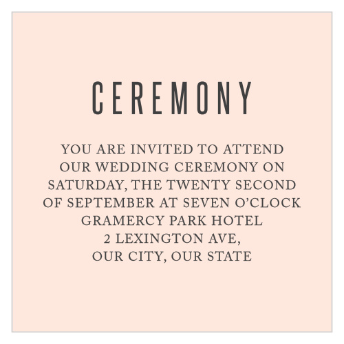 Modern Painting Ceremony Cards