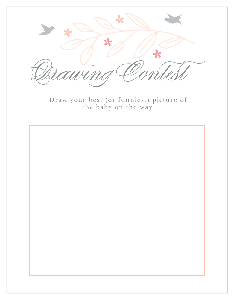 In Flight Baby Drawing Contest