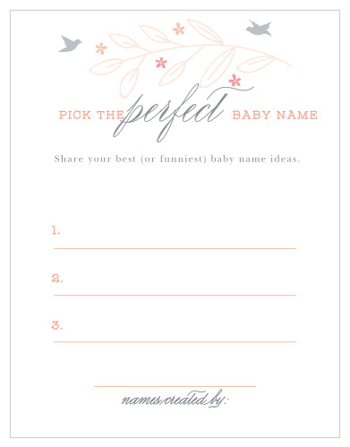 Take notes from the crowd with our gorgeous In Flight Baby Name Contest, their suggestions becoming your new top ten or going straight into the “never use” pile. 