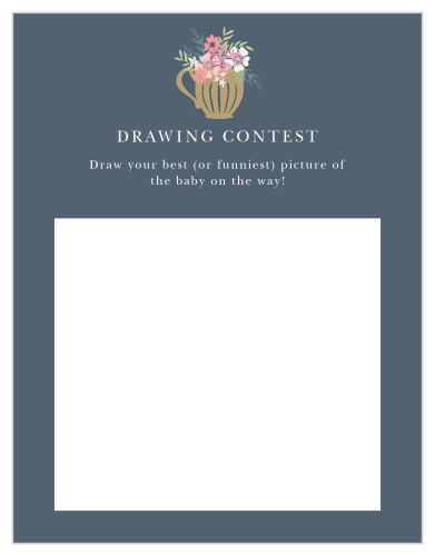 Tasteful Tea Pot Baby Drawing Contest