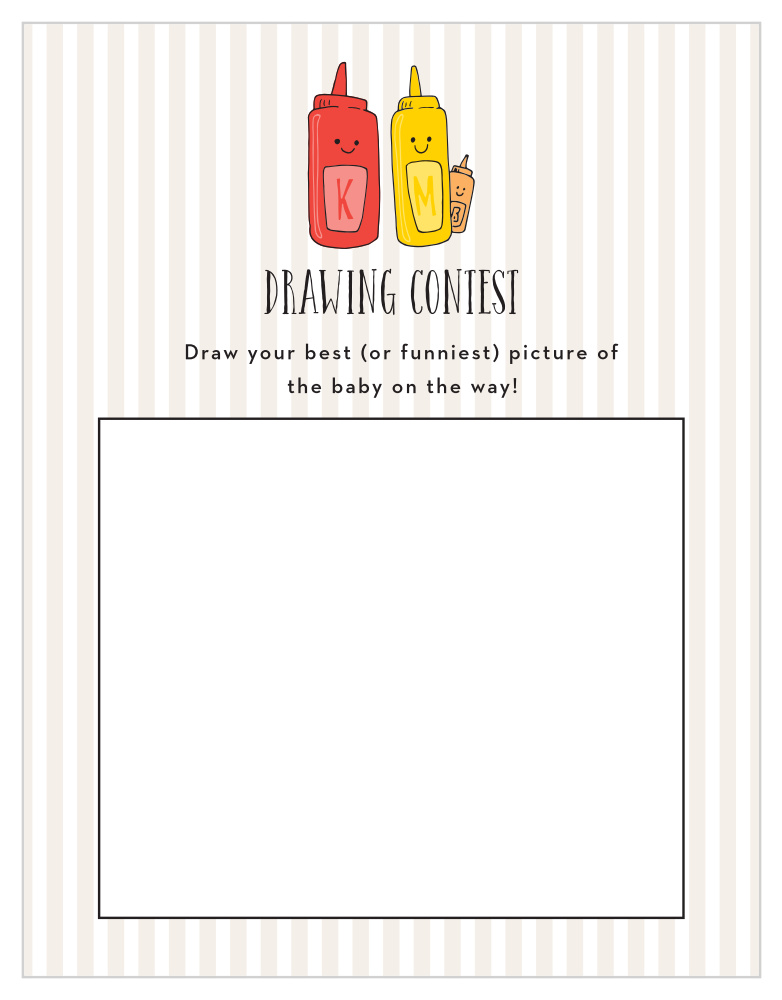 Burgers N Brats Baby Drawing Contest