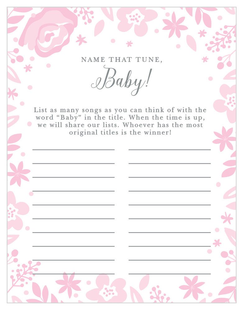 Baby Blooms Baby Song Contest