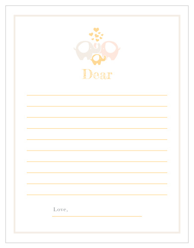 Delight your shower guests with our adorable Baby Elephant Baby Shower Mad Libs.