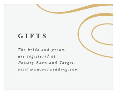 Old World Swirls Registry Cards