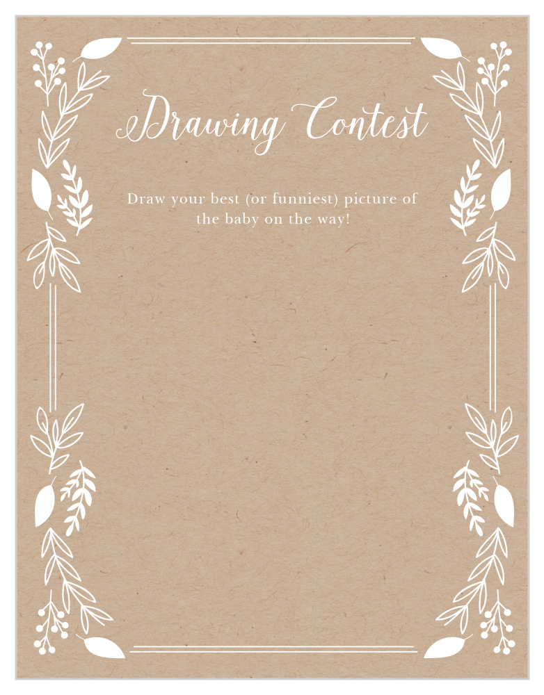 Petit Jardin Baby Drawing Contest