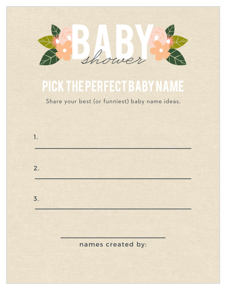 Herbaceous Babe Baby Name Contest