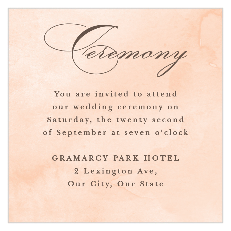 Have & to Hold Ceremony Cards