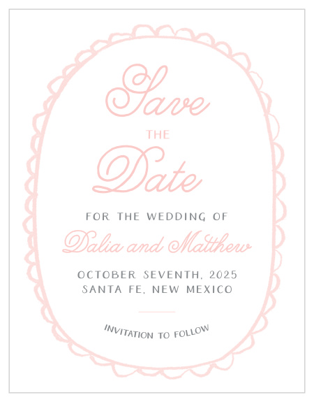 Our Rustic Doodle Save-the-Date Magnets have the rustic, hand-drawn look you've been looking for. 