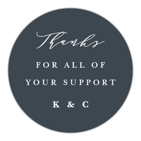 Elegant Photo Collage Wedding Stickers