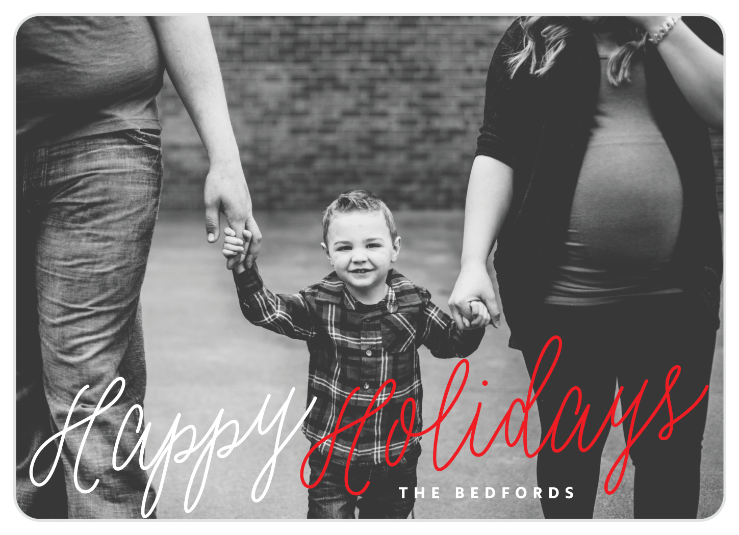Classic Penmanship Holiday Cards