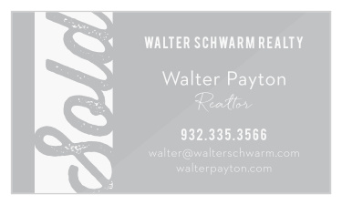 Our Quickly Sold Clear Business Cards are the perfect cards for realtors and property managers alike! 