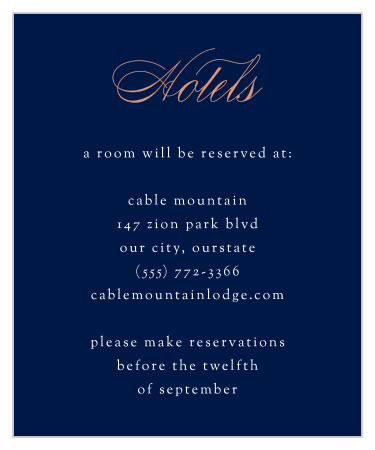 Indian Paisley Accommodation Cards