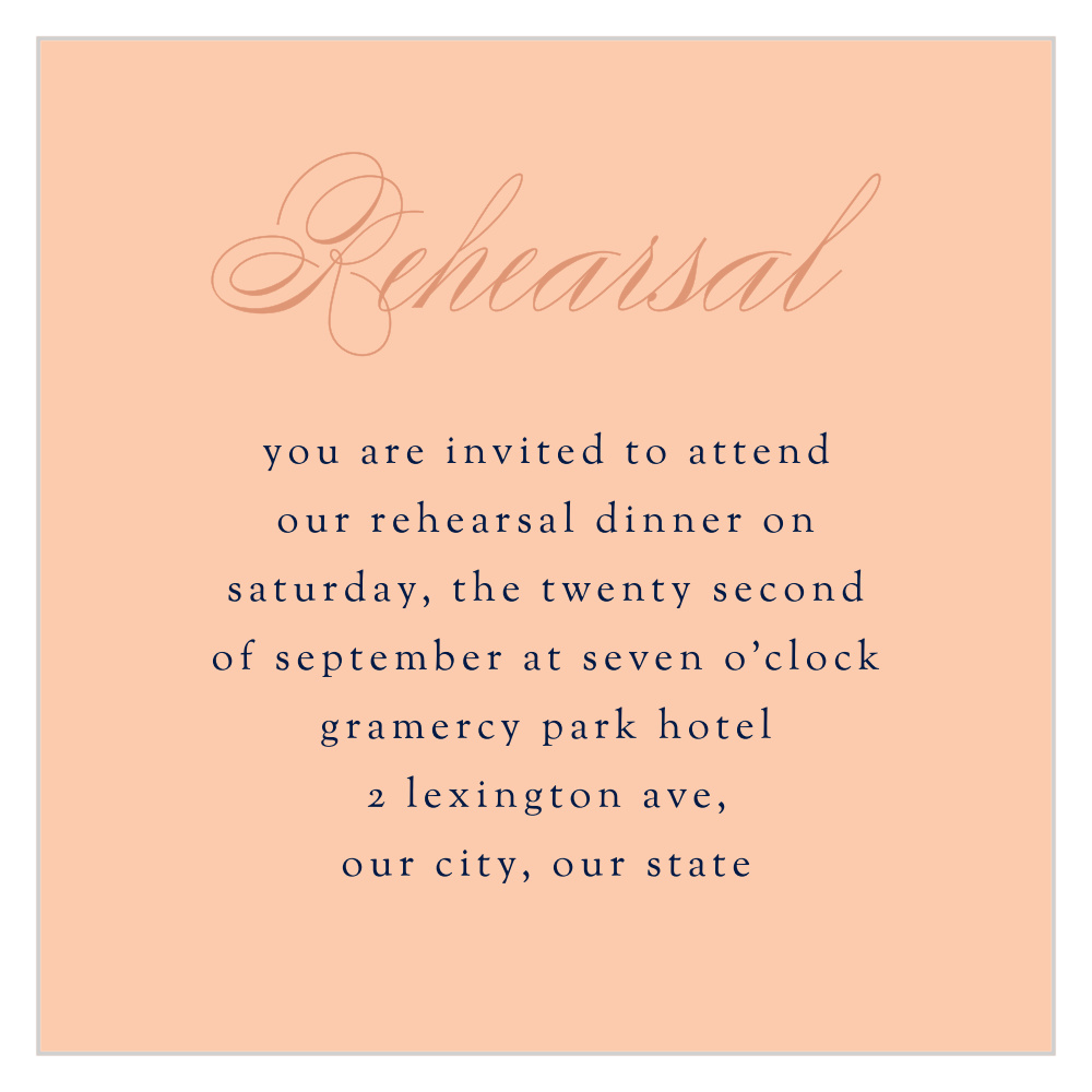 Indian Paisley Rehearsal Cards