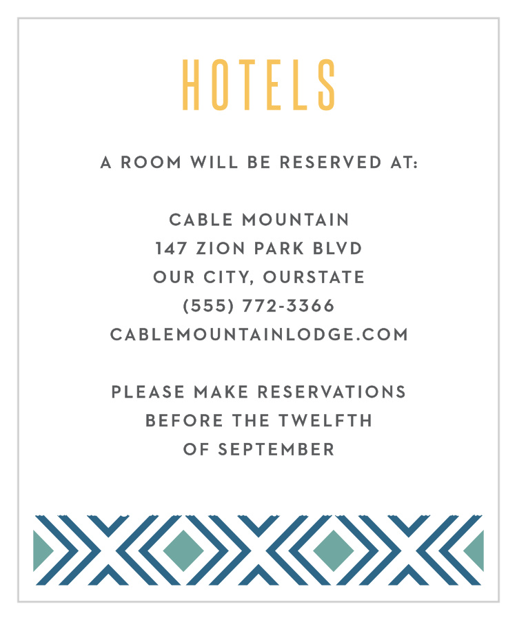 Bohemian Beach Accommodation Cards