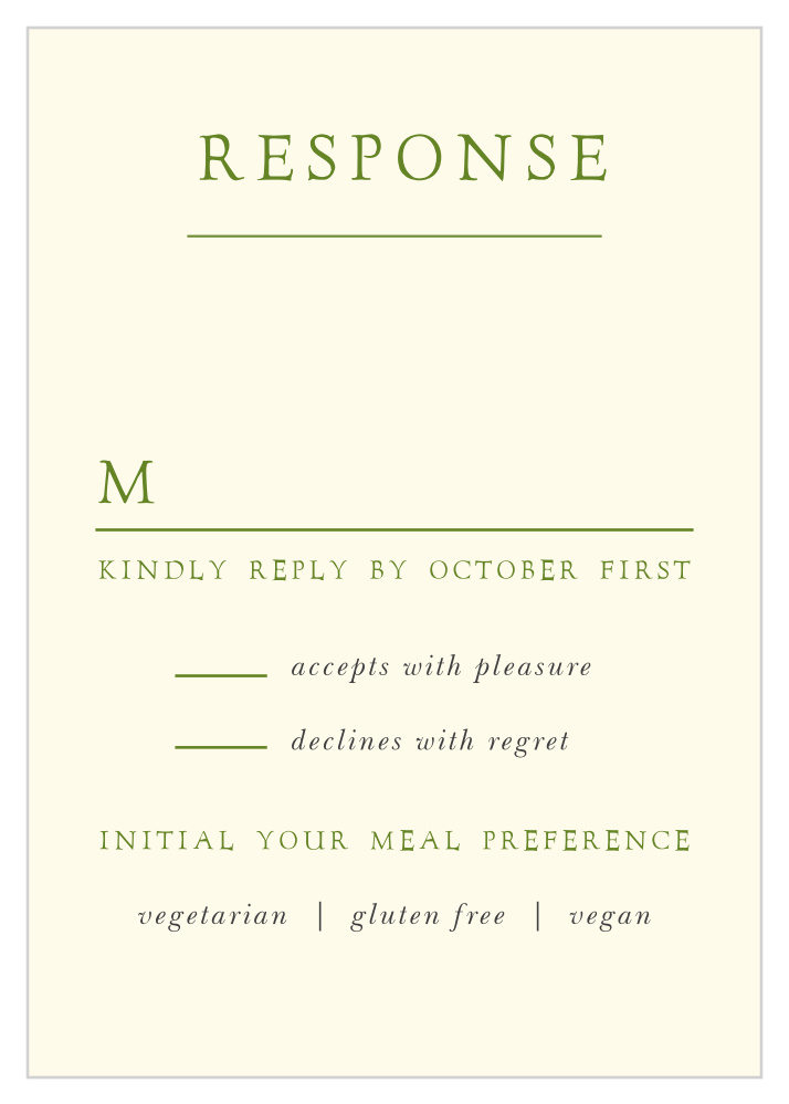 Celtic Knot Response Cards
