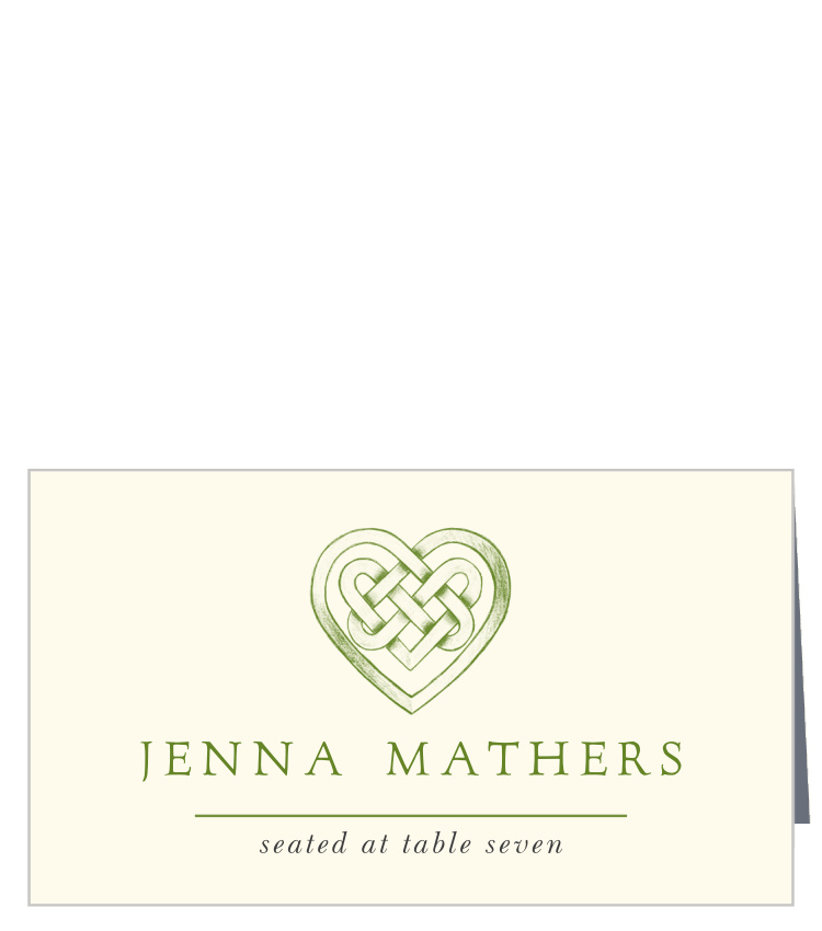 Celtic Knot Place Cards