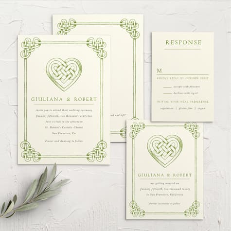 Celtic Knot Wedding Invitations