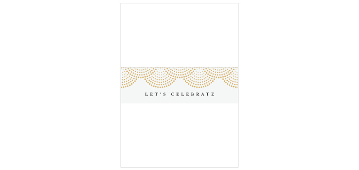 Dotted Devotion Wedding Belly Bands