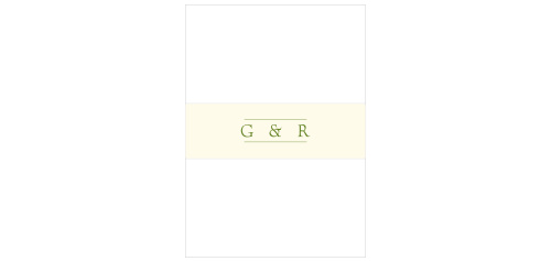 Our Celtic Knot Belly Bands are a perfectly simple way to add a memorable touch to your wedding invitations.