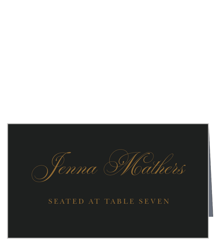 Vintage Dracula Place Cards