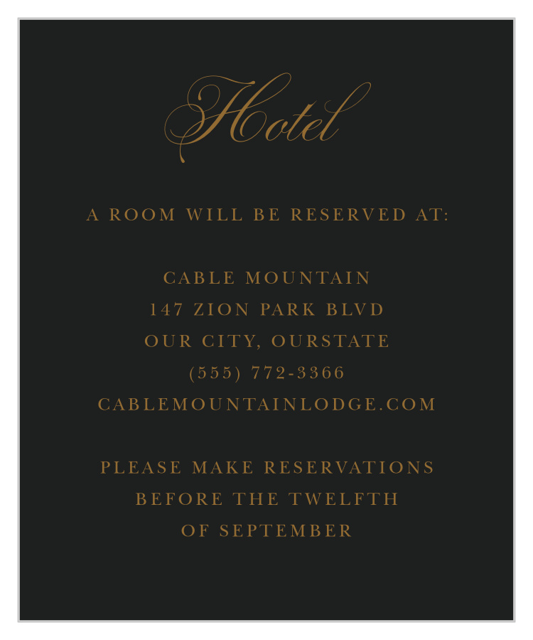 Vintage Dracula Accommodation Cards