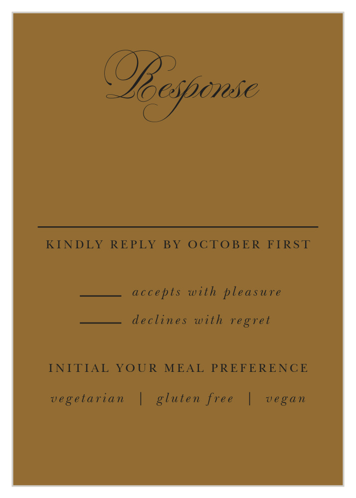 Vintage Dracula Response Cards