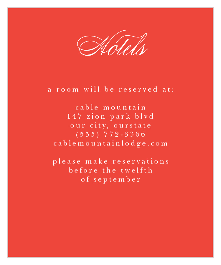 Indian Mandala Accommodation Cards