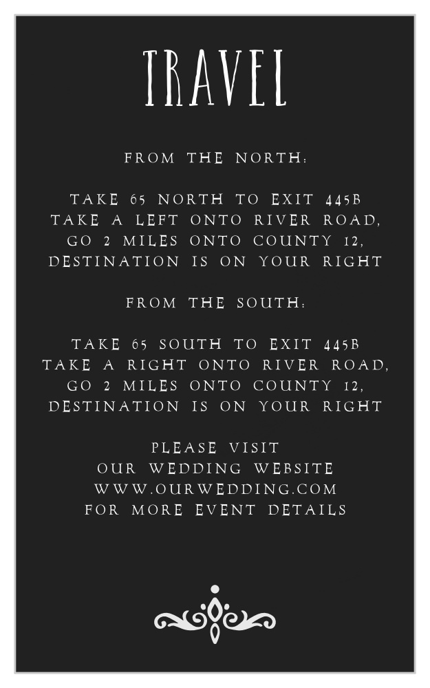 Gothic Magic Direction Cards