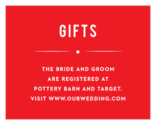 Papel Party Registry Cards