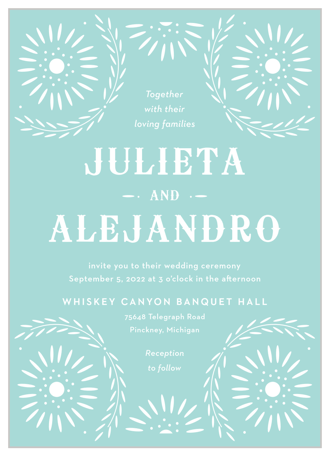 Papel Confetti Wedding Invitations