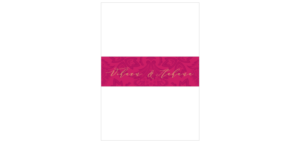 Indian Henna Wedding Belly Bands