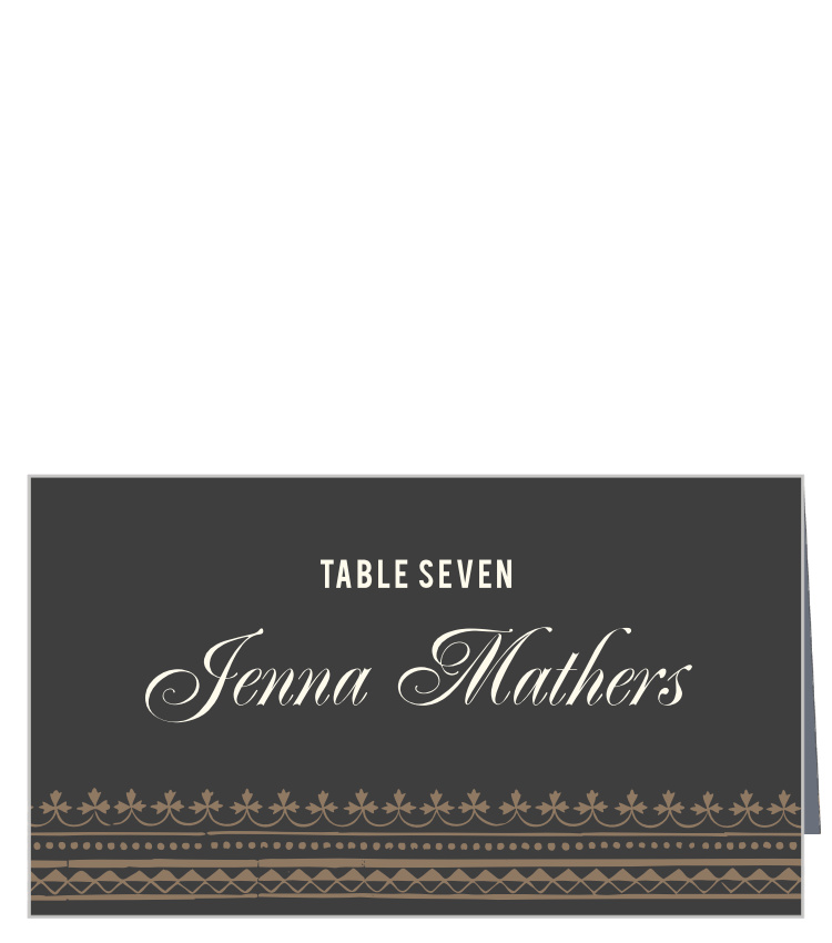 Vintage Admission Place Cards
