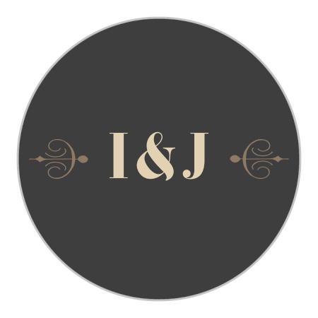 Vintage Admission Wedding Stickers