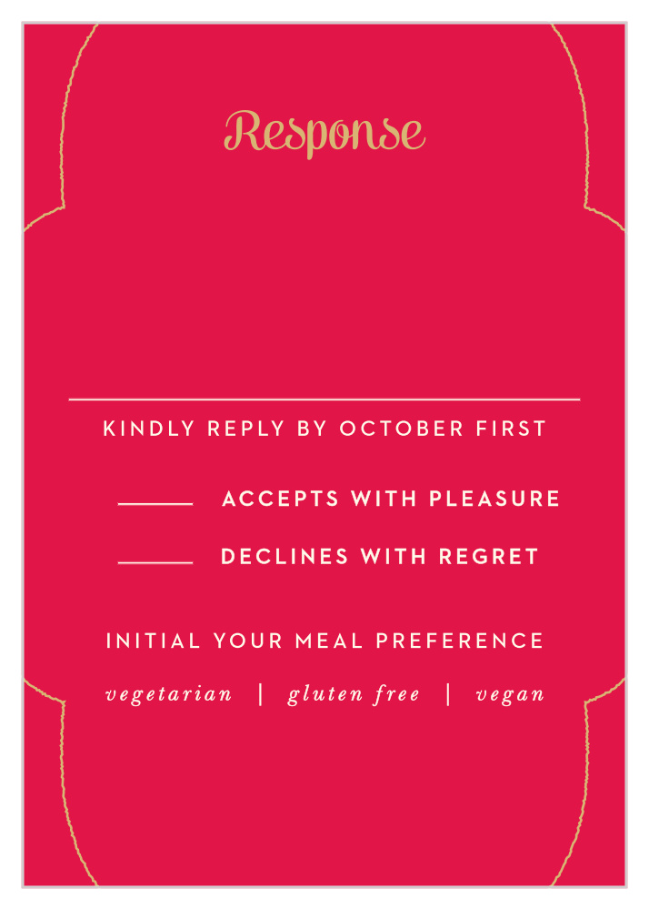 Indian Sunset Response Cards