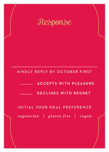 Indian Sunset Response Cards