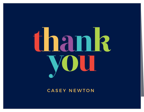 Thank your friends and family for making your birthday celebration one to remember with our Colorful Surprise. 